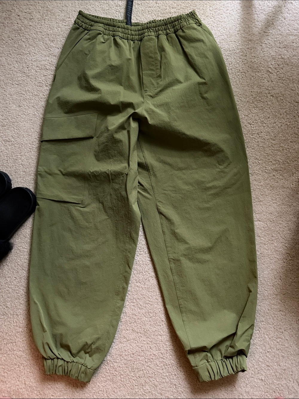 lululemon athletica Olive Cargo Jogger Pants